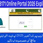 BISP 8171 Online Portal 2025 Explained