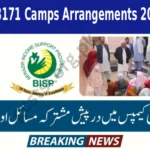 BISP 8171 Camps Arrangements 2025