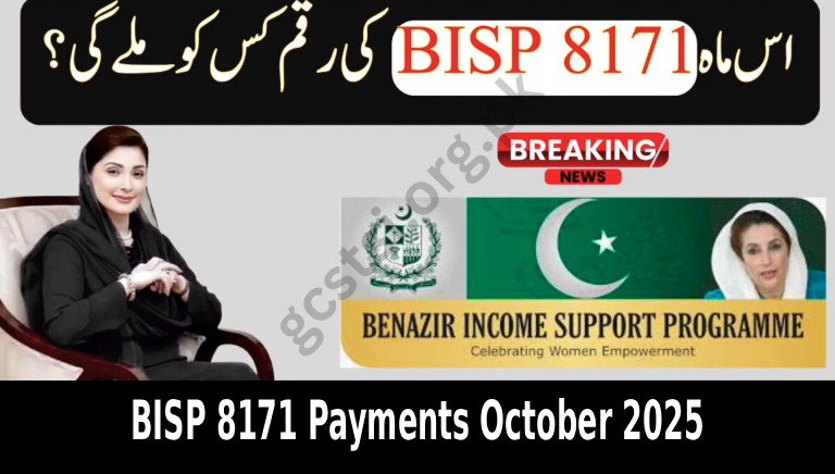 BISP 8171 Payments October 2025