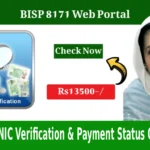 BISP 8171 – Online CNIC Verification & Payment Status Guide 2025