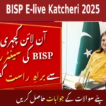 BISP E-live Katcheri 2025 | Get Your Questions Answered by Senator Rubina Khalid