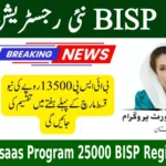 8171 Ehsaas Program 25000 BISP Registration