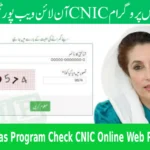 8171 Ehsaas Program Check CNIC Online Web Portal Guide