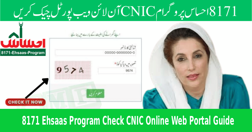 8171 Ehsaas Program Check CNIC Online Web Portal Guide