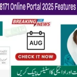 New BISP 8171 Online Portal 2025 Features