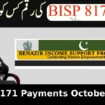 BISP 8171 Payments October 2025