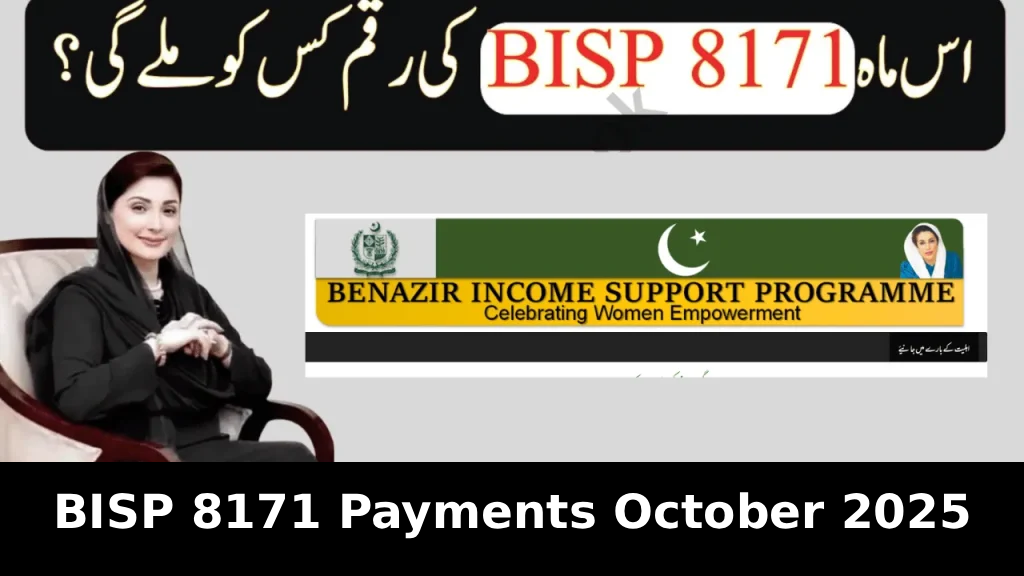 BISP 8171 Payments October 2025