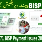 8171 BISP Payment Issues 2025