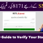 BISP 8171 CNIC Result Check by SMS & Online in 2025