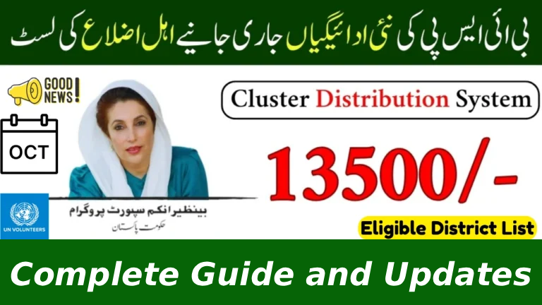 BISP 8171 Kafalat New Cluster Payment Method 2025: Complete Guide and Updates