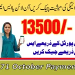 BISP 8171 October Payment Alert