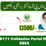 BISP 8171 Validation Portal October 2025