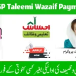 BISP Taleemi Wazaif Payment Instantly Withdrawal