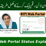 Benazir Kafalat Program: 8171 Web Portal Status Explanation and How to Check Payment Updates